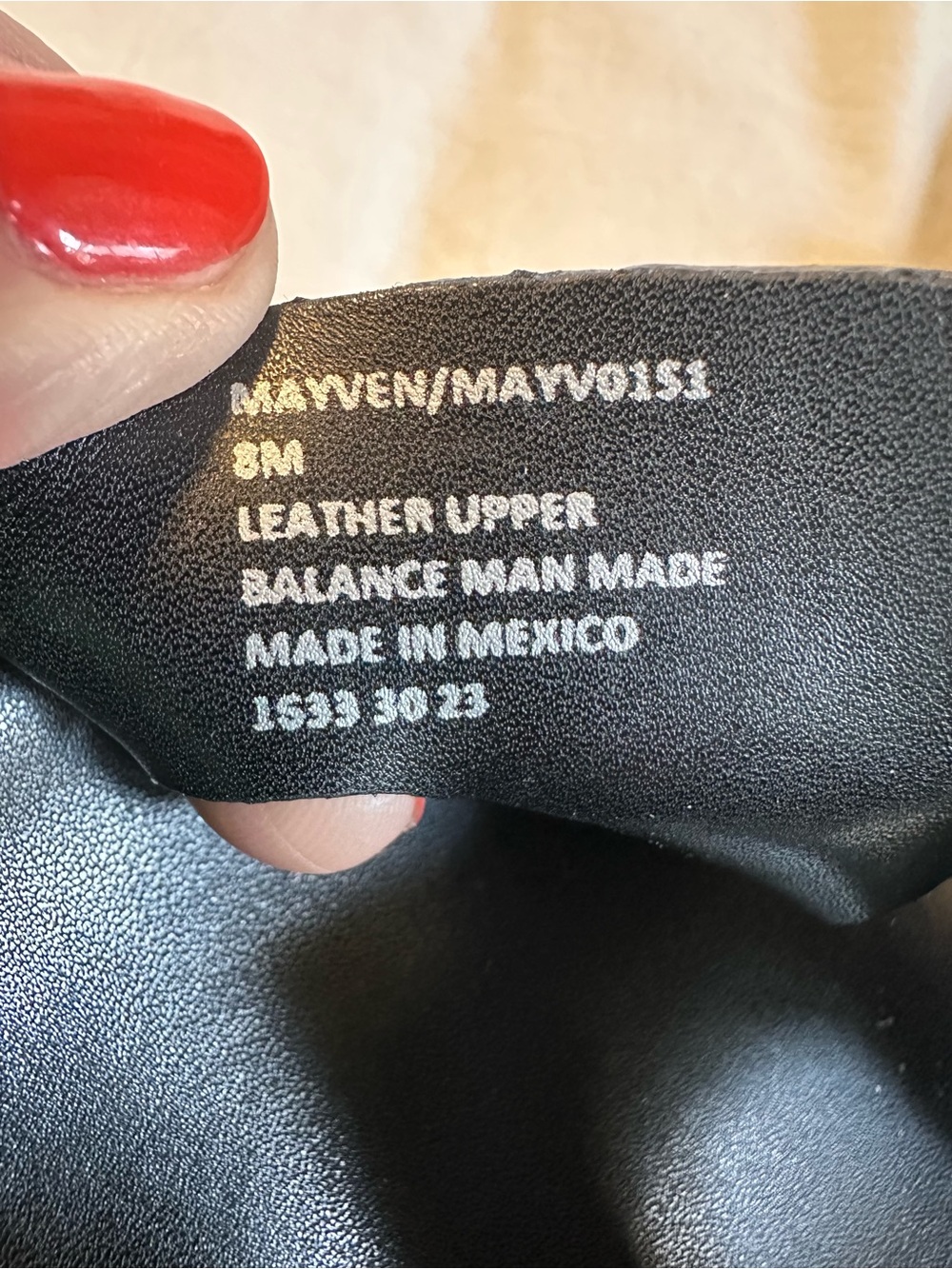 Steve Madden Mayven Adjustable Slide Sandal Black Leather Size 7.5 or 8 - Picture 7 of 8